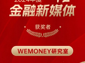 WEMONEY研究室获得“2024年度十佳金融新媒体”