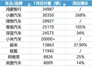 蔚来跟进特斯拉5年0息政策，1月新势力车企座次再一次生变